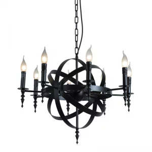 Подвесная дизайнерская люстра Utica 66X66X120 CM