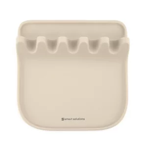 Подставка для кухонных инструментов smart helper, 17х17 см, бежевая