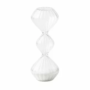 Песочные часы Mini White Romantic Hourglass 5 минут