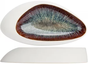 Тарелка сервировочная Mauna 24X12 CM