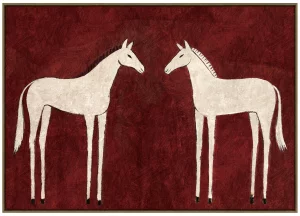 Постер Maroon 140X100 CM