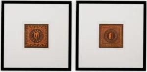 Набор постеров Antique Vases by William Hamilton 59X59 / 59X59 CM