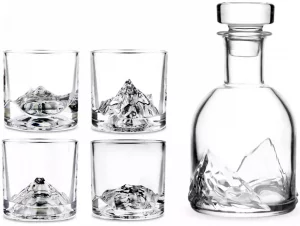 Набор для виски из пяти предметов Peaks 1000 / 270 ml