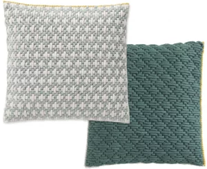 Декоративная подушка Silai Cushion 50X50 CM серо-зелёная