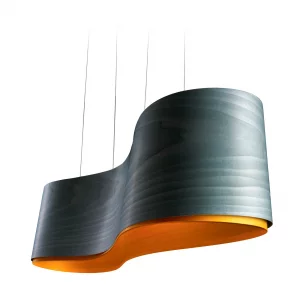 Подвесной светильник New Wave S 102X27X27 CM серый