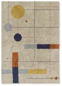 Хлопковый ковёр Geometric shapes 140X200 CM