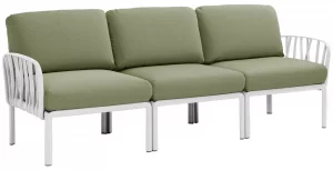 Диван садовый с подушками Komodo 216X78X88 CM