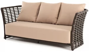 Диван из искусственного ротанга Валенсия 202X85X80 CM