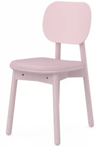 Стул Saga 44X53X88 CM розовый
