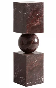 Мраморная скульптура Percy 28X28X106 CM