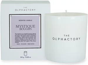 Свеча ароматическая The Olphactory White Insignia Mystique boughs 60 часов горения