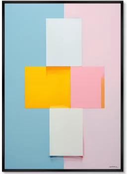 Набор из двух постеров на холсте Marshmallow dreams 75X105 / 75X105 CM