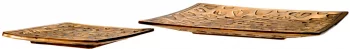 Комплект из двух декоративных чаш Jaguar 15X15 / 25X25 CM