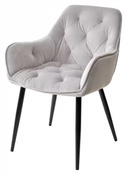 Стул TROY BLUVEL-03 LIGHT GREY 57X61X83 CM