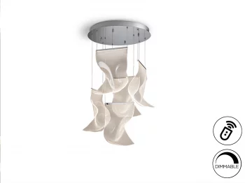 Люстра Velos II 5L хромированная DIM 50X40 CM