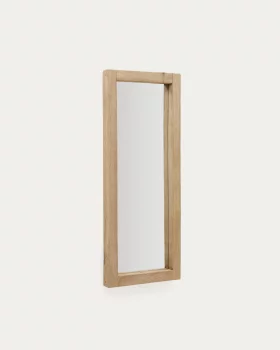 Зеркало из дерева Maden с натуральной отделкой 50X6X120 CM