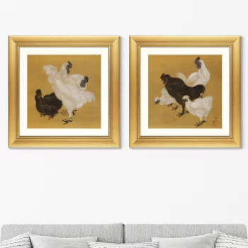 Диптих Silkies 61X61 / 61X61 CM