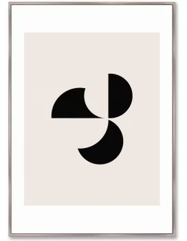 Репродукция на холсте Three dimensions of core 75X105 CM
