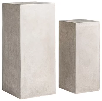 Набор из двух декоративных подставок Loris 40X40X90 / 30X30X70 CM