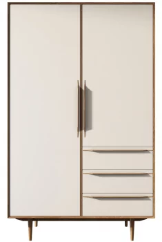 Шкаф в скандинавском стиле Bruni 120X55X195 CM