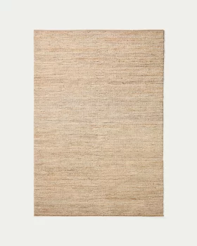 Бежевый ковер из джута и шерсти Derule 160X230 CM