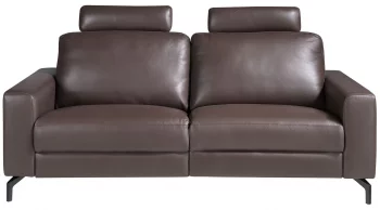 Двухместный кожаный диван-реклайнер Adan 206X98X89 CM