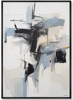Набор из двух постеров на холсте Linear space 75X105 / 75X105 CM