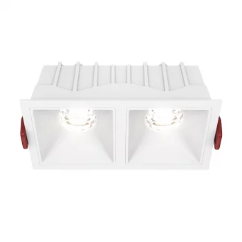 Встраиваемый светильник Альфа LED белый 126x65 мм