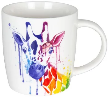Кружка Giraffe Watercolor 350 ml
