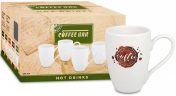 Набор из 4 кружек Coffee splashes 300 ml