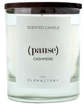 Свеча ароматическая the Olphactory Pause Cashmere 40 часов горения
