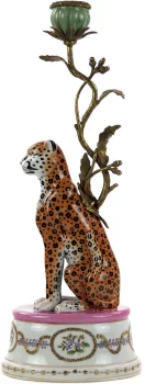 Подсвечник Leopard 14X9X39 CM