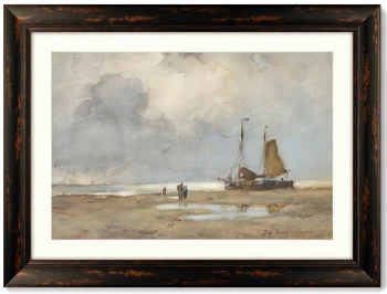 Постер View on the Beach 81X61 CM