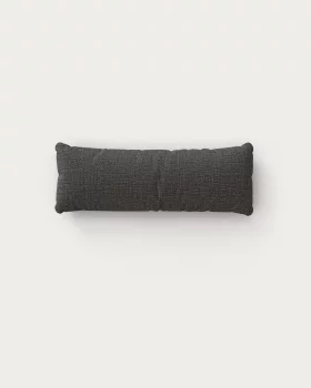 Серая подушка-валик Sorells 75X28 CM