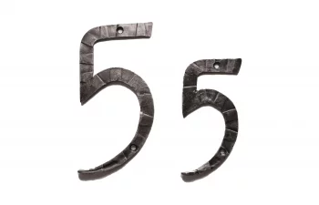 Кованая цифра «5» 15 CM