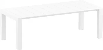 Стол пластиковый раздвижной Vegas 180-220X100X75 CM белый