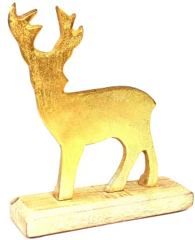 Украшение декоративное Golden Raindeer 18X5X22 CM