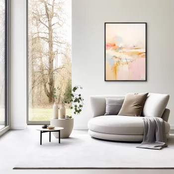 Постер на холсте Landscape collection The Nature etude 75X105 CM
