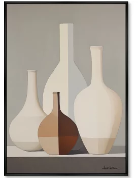 Набор из двух постеров на холсте Light and forms 75X105 / 75X105 CM