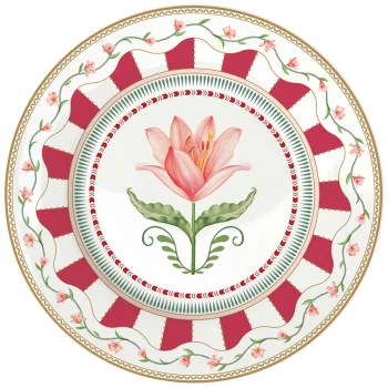 Тарелка десертная flowery, 19,2 см