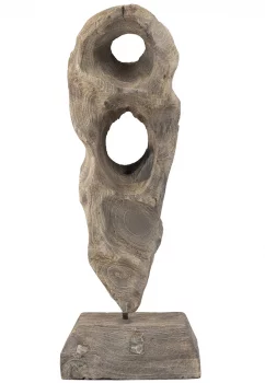 Декоративный элемент из павловнии Chichiyaku 25X20X66 CM