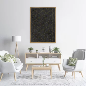 Постер на холсте The Line ornament 75X105 CM
