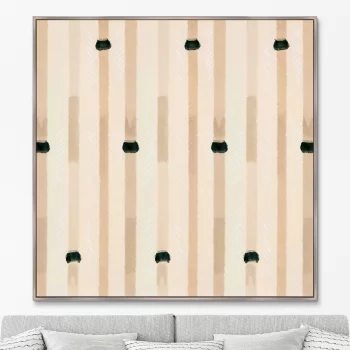 Постер Vintage print of Japanese textile 105X105 CM
