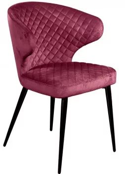 Стул Richard 56X56X81 CM винно-красный