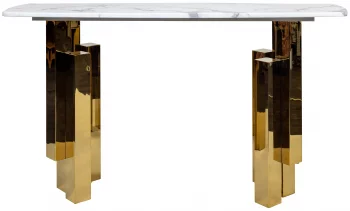 Консоль Round Gold 150X45X79 CM