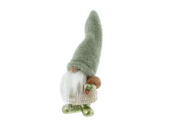 Декоративная фигурка Гном с мешком 20 CM