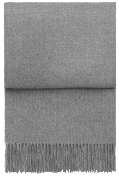 Плед из шерсти альпаки Luxury 200X130 CM Light grey