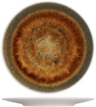 Тарелка мелкая Iris Brown Ø20 CM