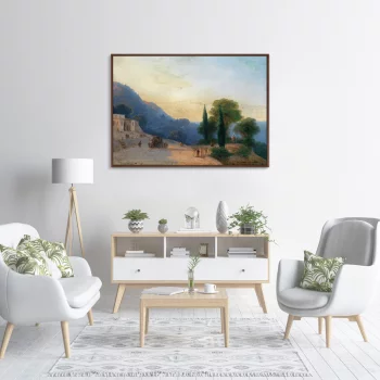 Постер Summer day in Crimea 105X75 CM