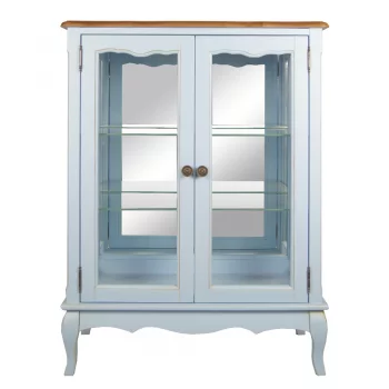Шкаф для посуды двустворчатый Leontina Blue 80X37X106 CM
